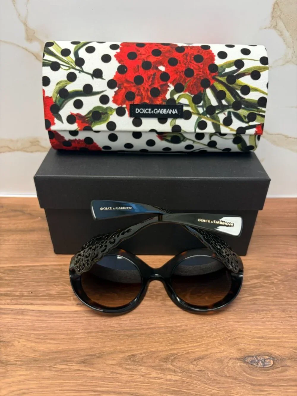 Dolce & Gabbana - Tortoise - Sunglasses - Woman's